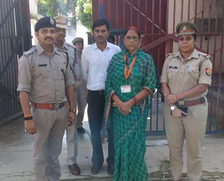 मा. सदस्य श्रीमती सुमन सिंह द्वारा फैज़ाबाद में महिला कारागार का निरीक्षण